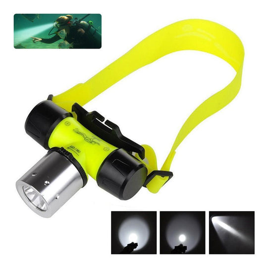 Asafee 850Lm Fl019D Xml T6 Led Underwater 50M Head Light Waterproof Diving Headlight Flashlight Torch For Night