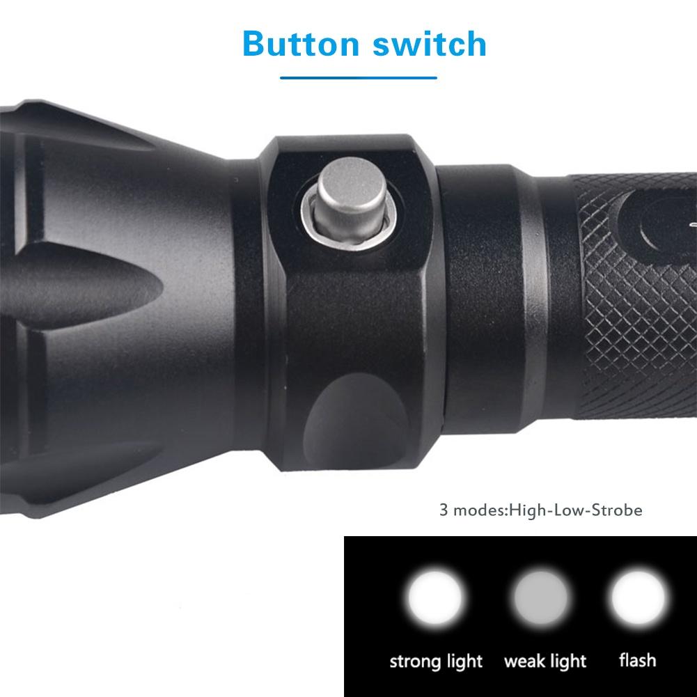 Asafee 1200Lm Fl012D Scuba Diving Light 50M Visibility L2 Led Waterproof 80M Underwater Flashlight Camping Lantern Torch